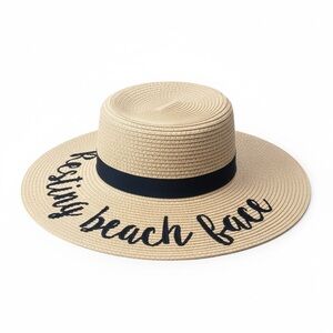 Resting Beach Face Sun Hat